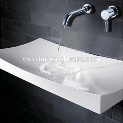 Artificial Stone Art Wash Basin,Handmade Carved Stone Bathroom Sinks